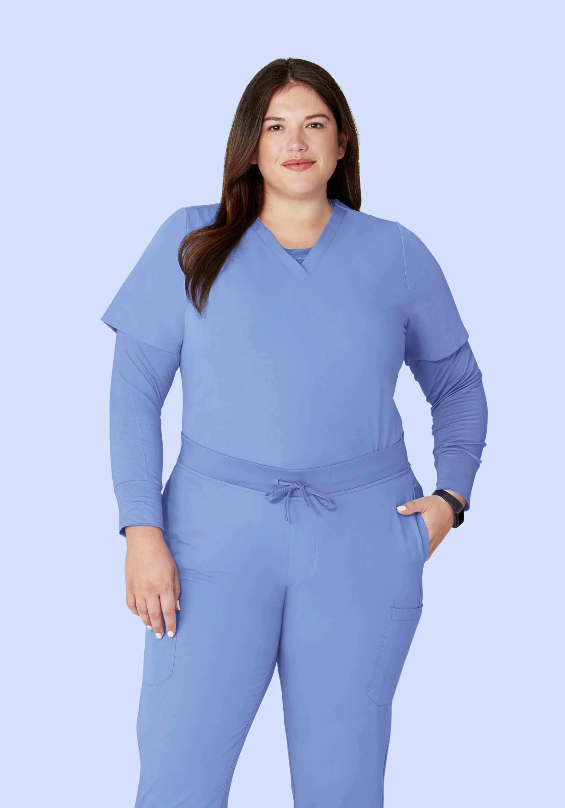 Women's Underscrubs Coastline Blue - Image 6