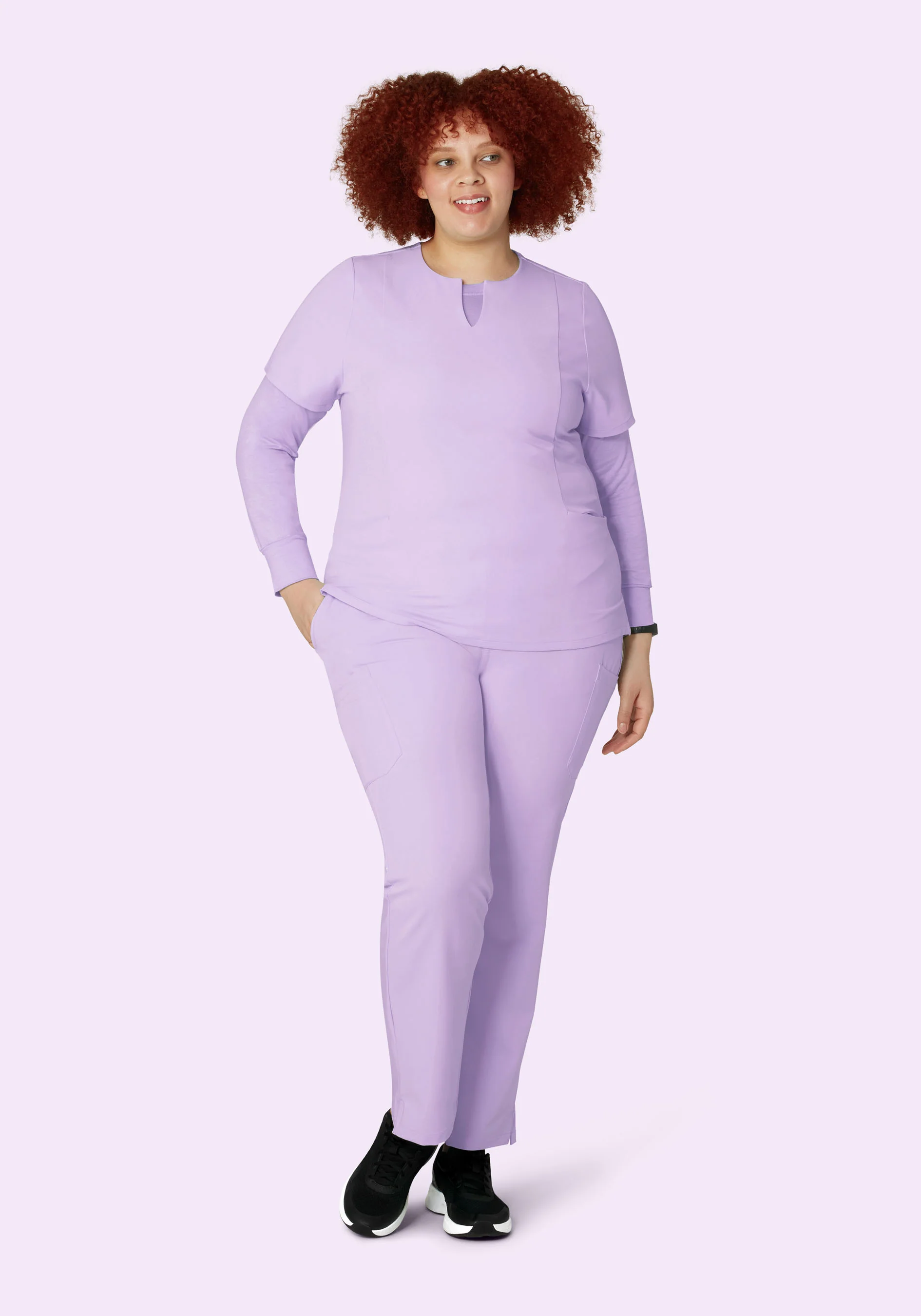 Women's Underscrubs Cool Lavender - Image 4