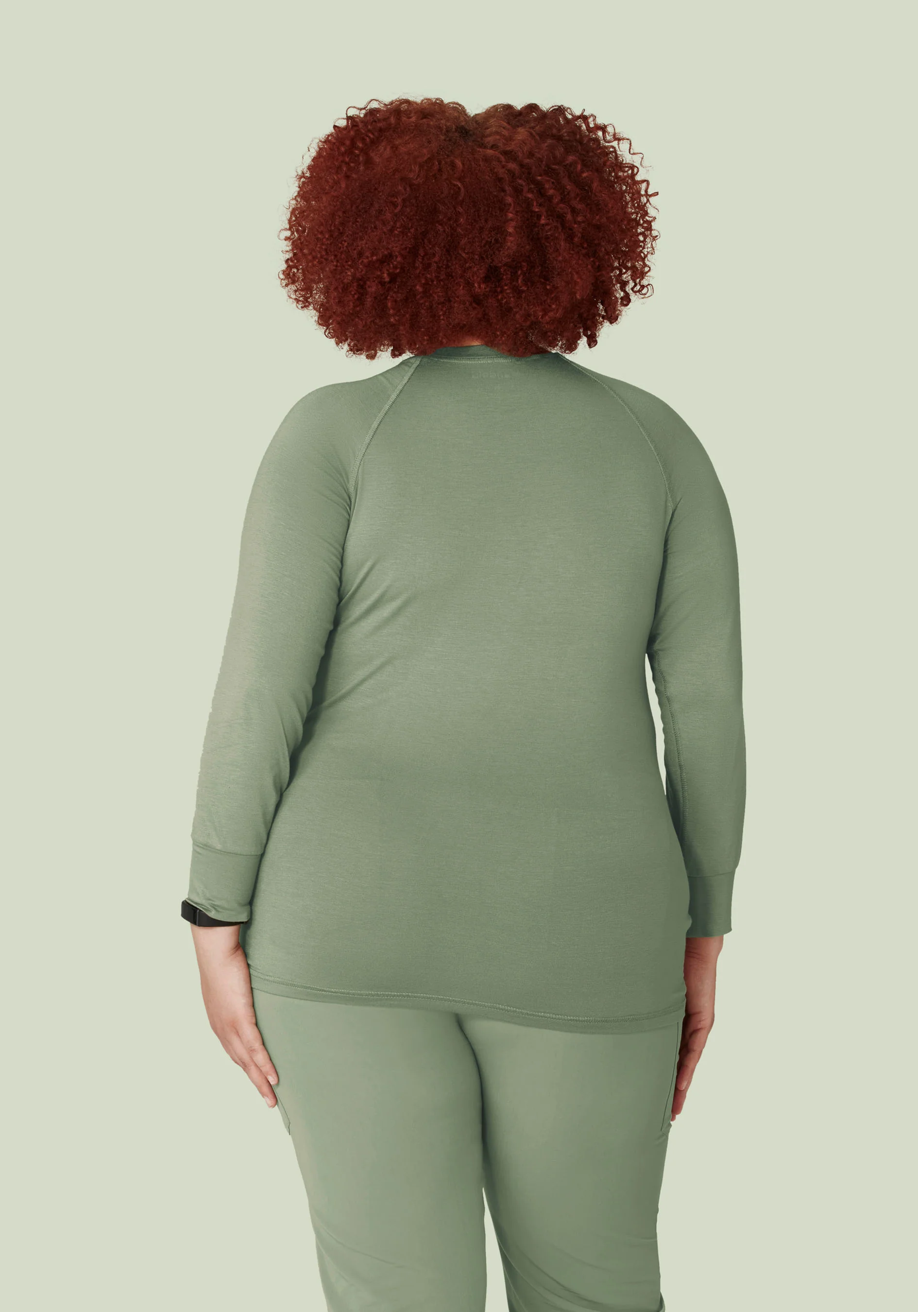Women's Underscrubs Cool Sage - Image 5