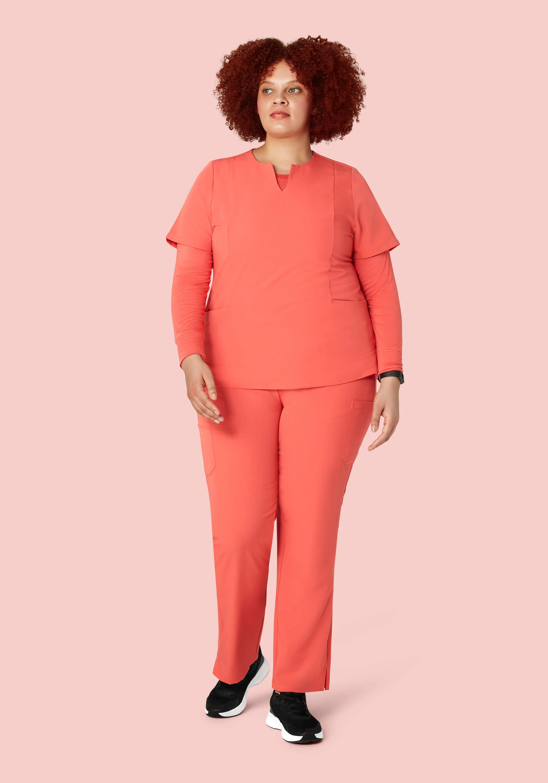 Women's Underscrubs Coral - Image 5
