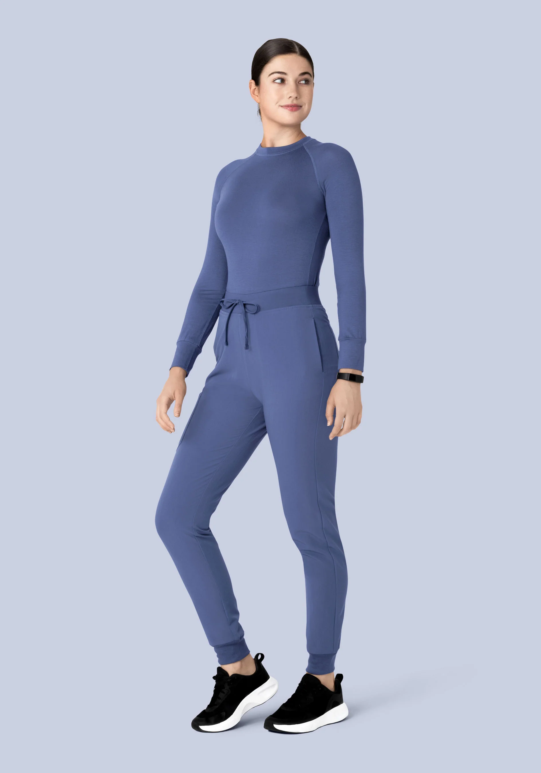 Women's Underscrubs Deep Periwinkle - Image 3