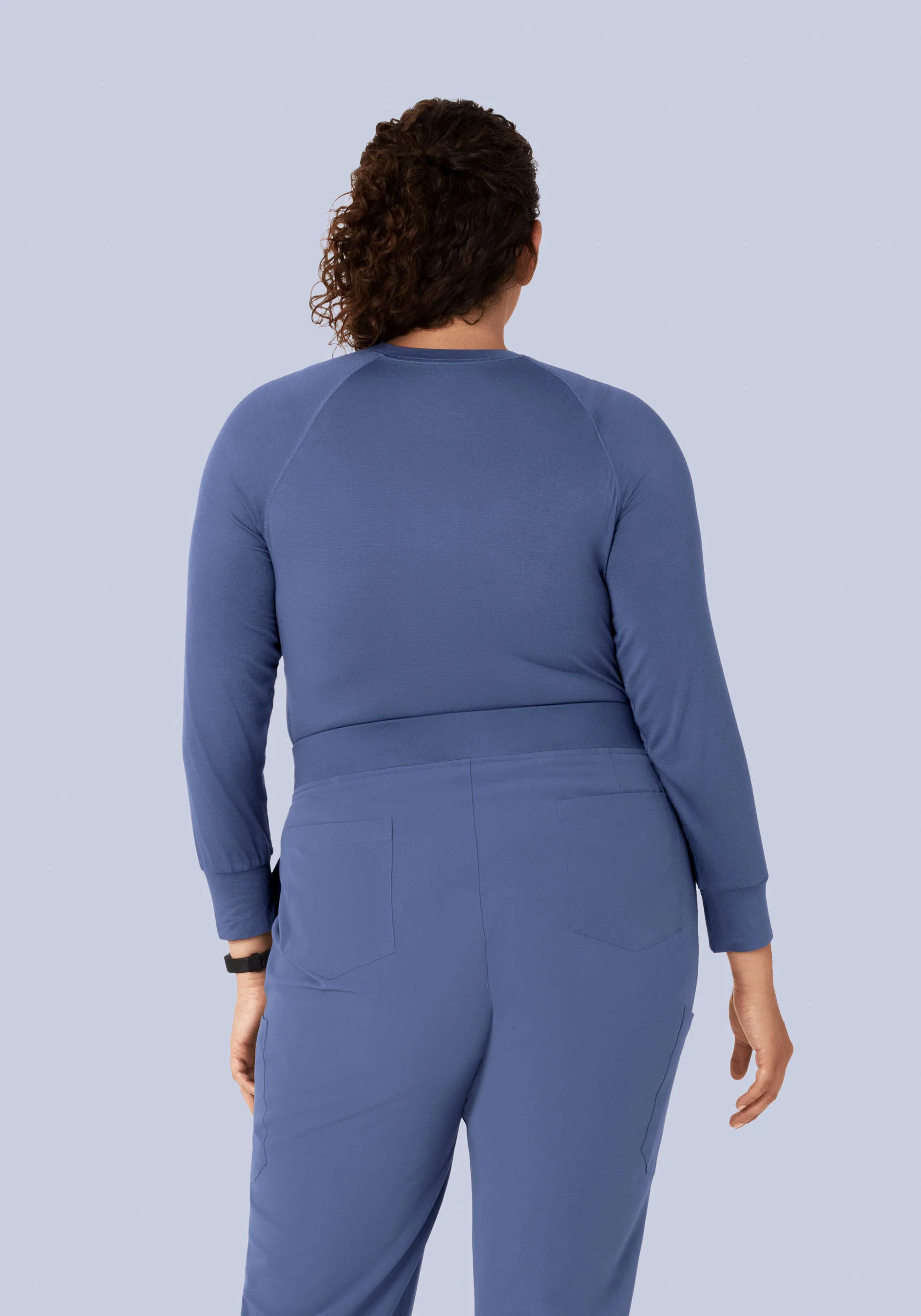 Women's Underscrubs Deep Periwinkle - Image 5