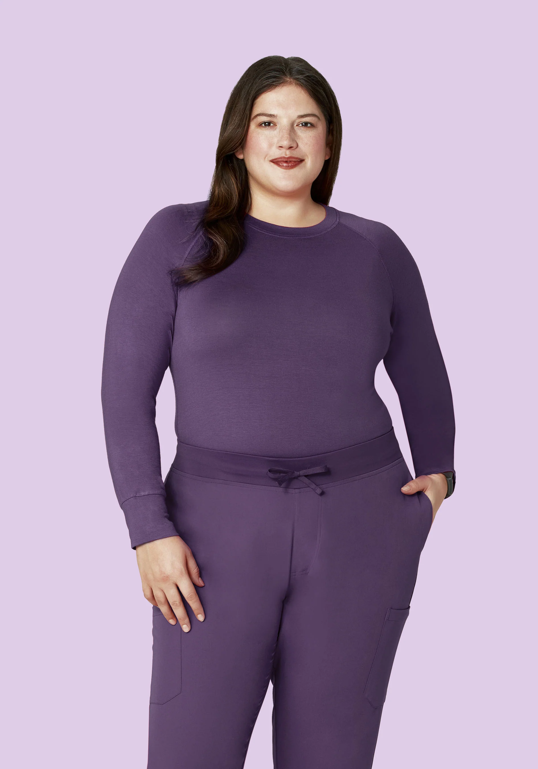 Women's Underscrubs Dewberry - Image 4