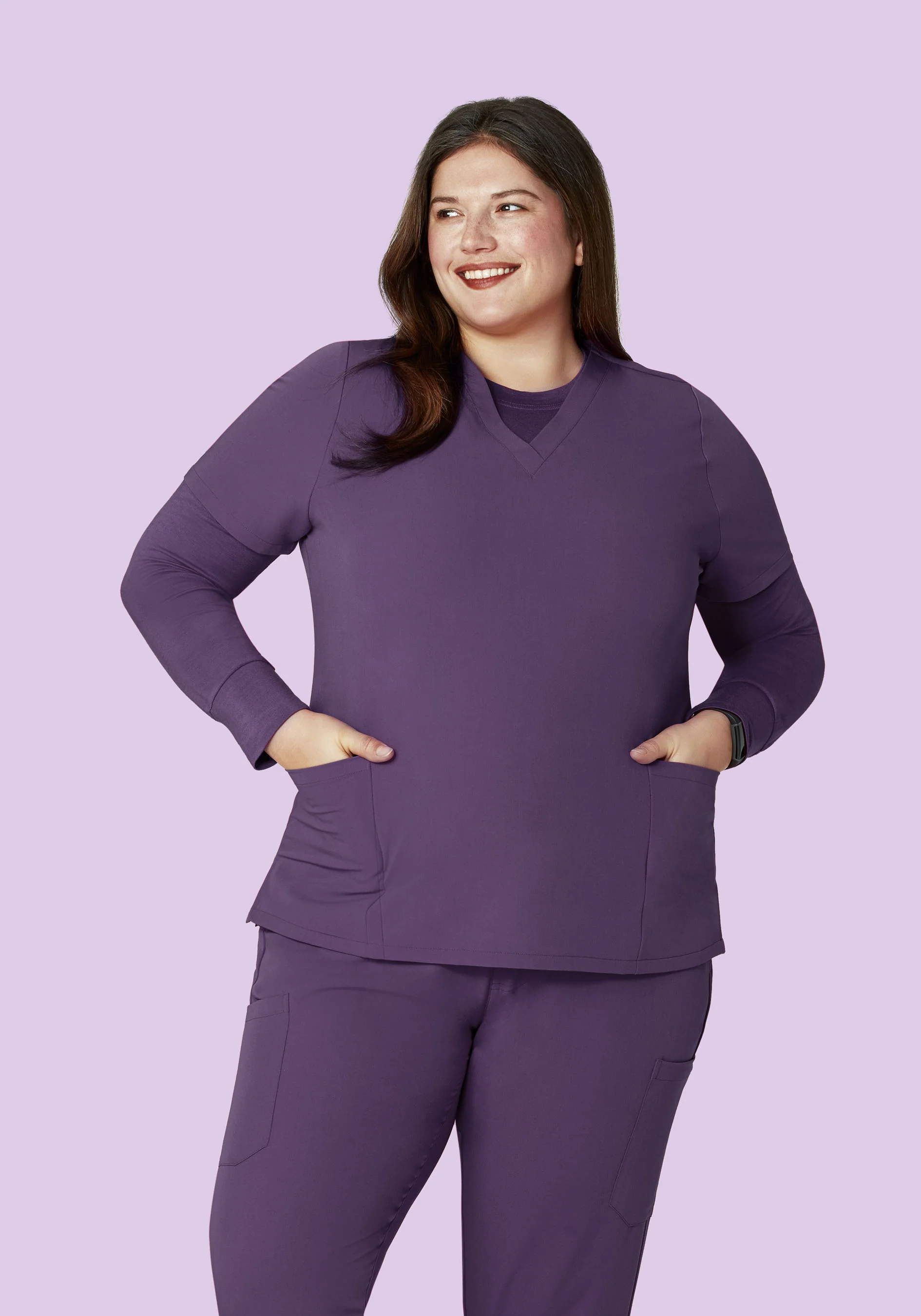 Women's Underscrubs Dewberry - Image 6