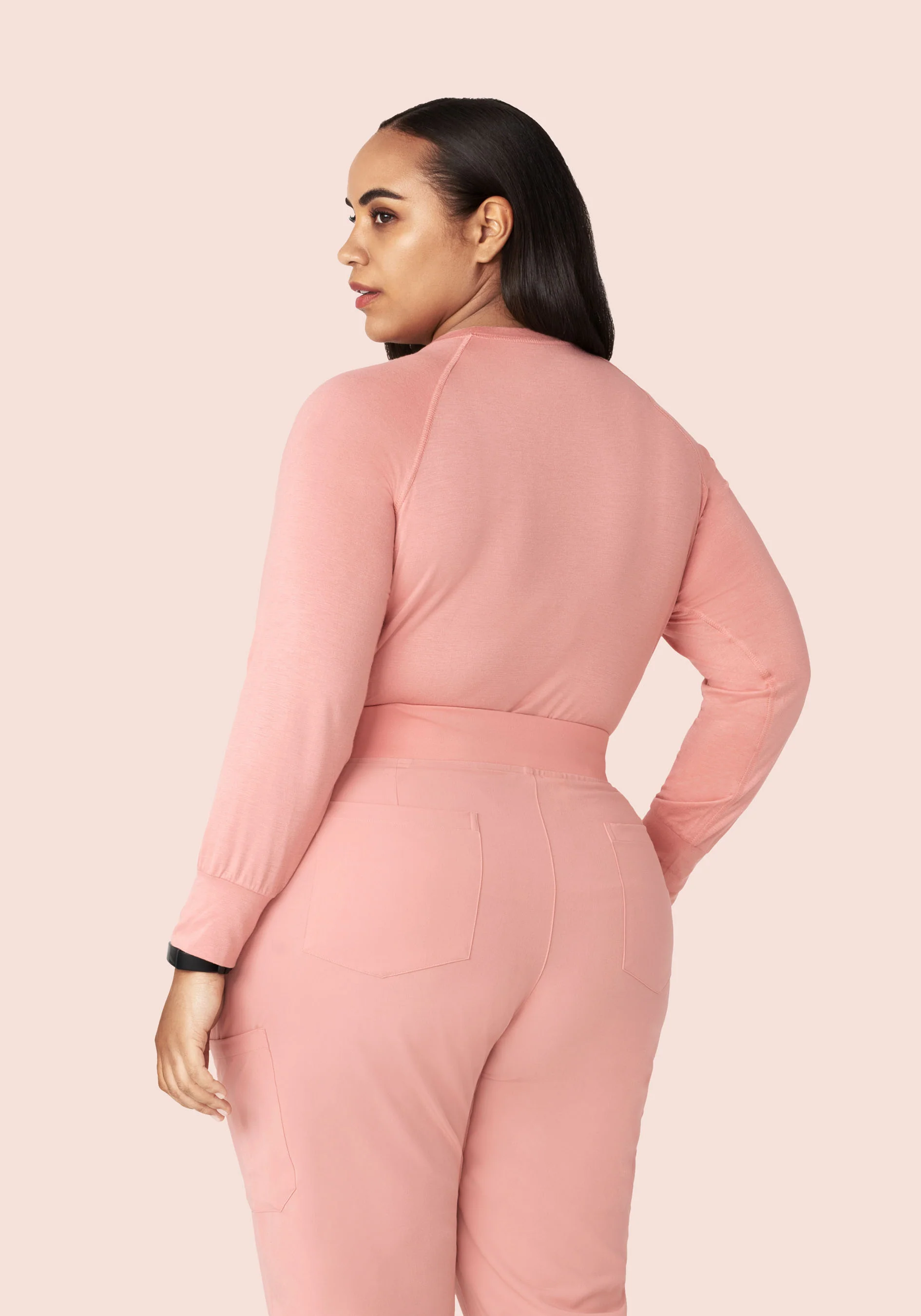 Women's Underscrubs Dusty Pink - Image 6