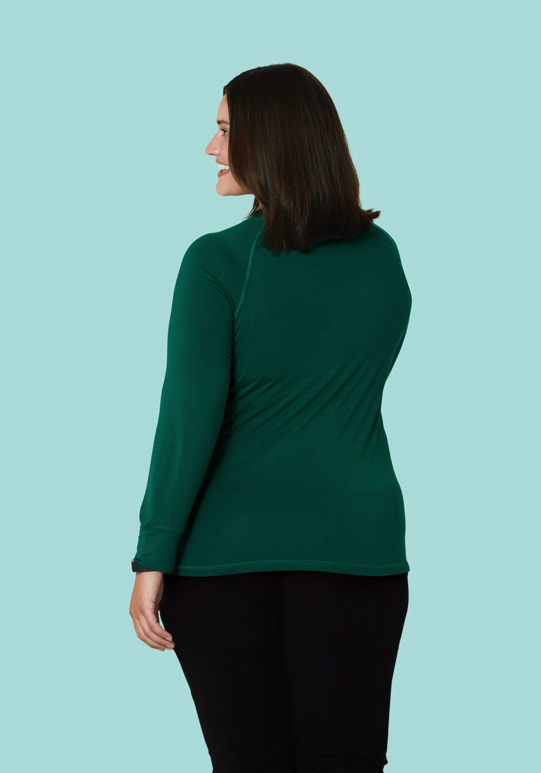 Women's Underscrubs Hunter Green - Image 4