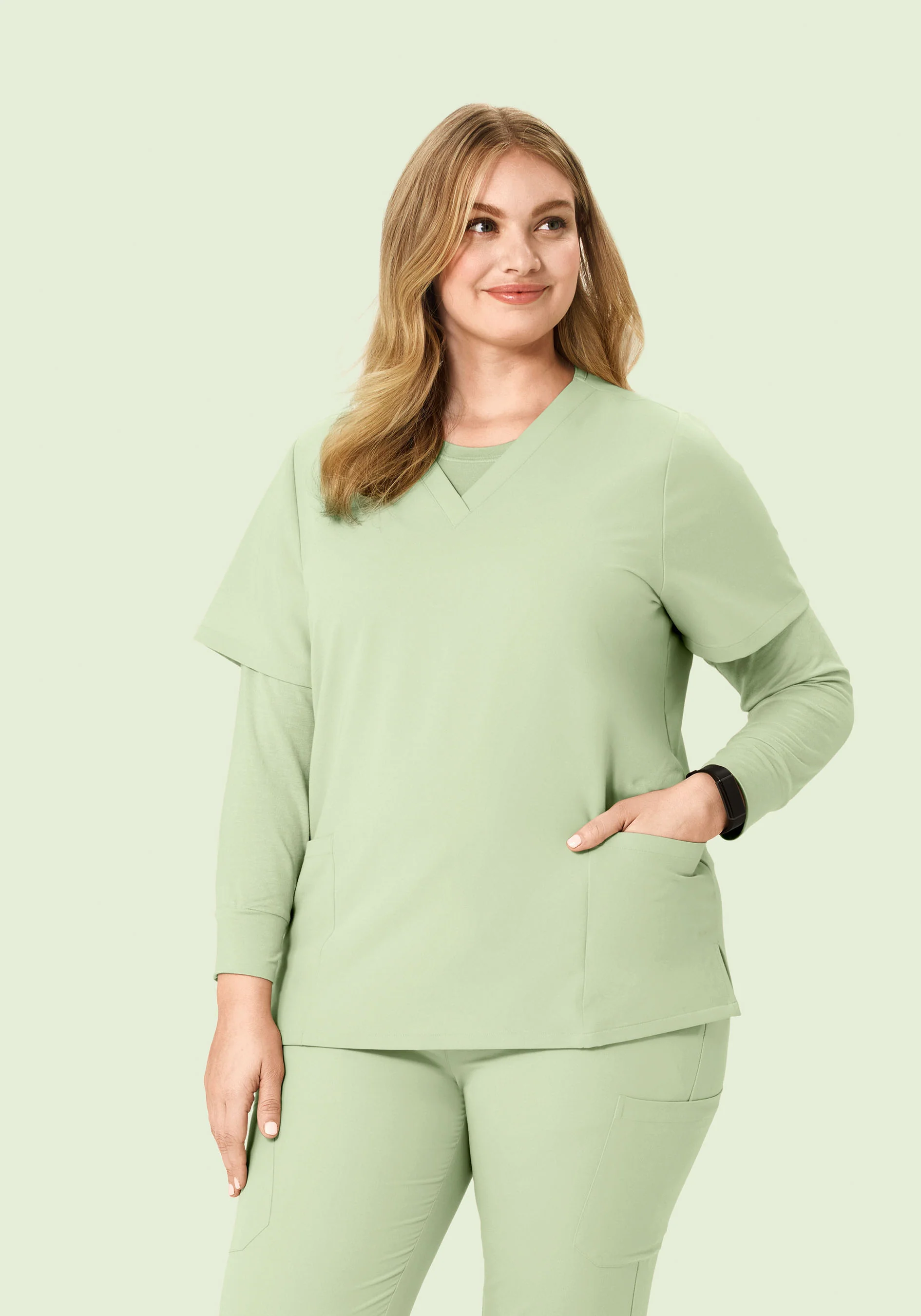 Women's Underscrubs Matcha - Image 6