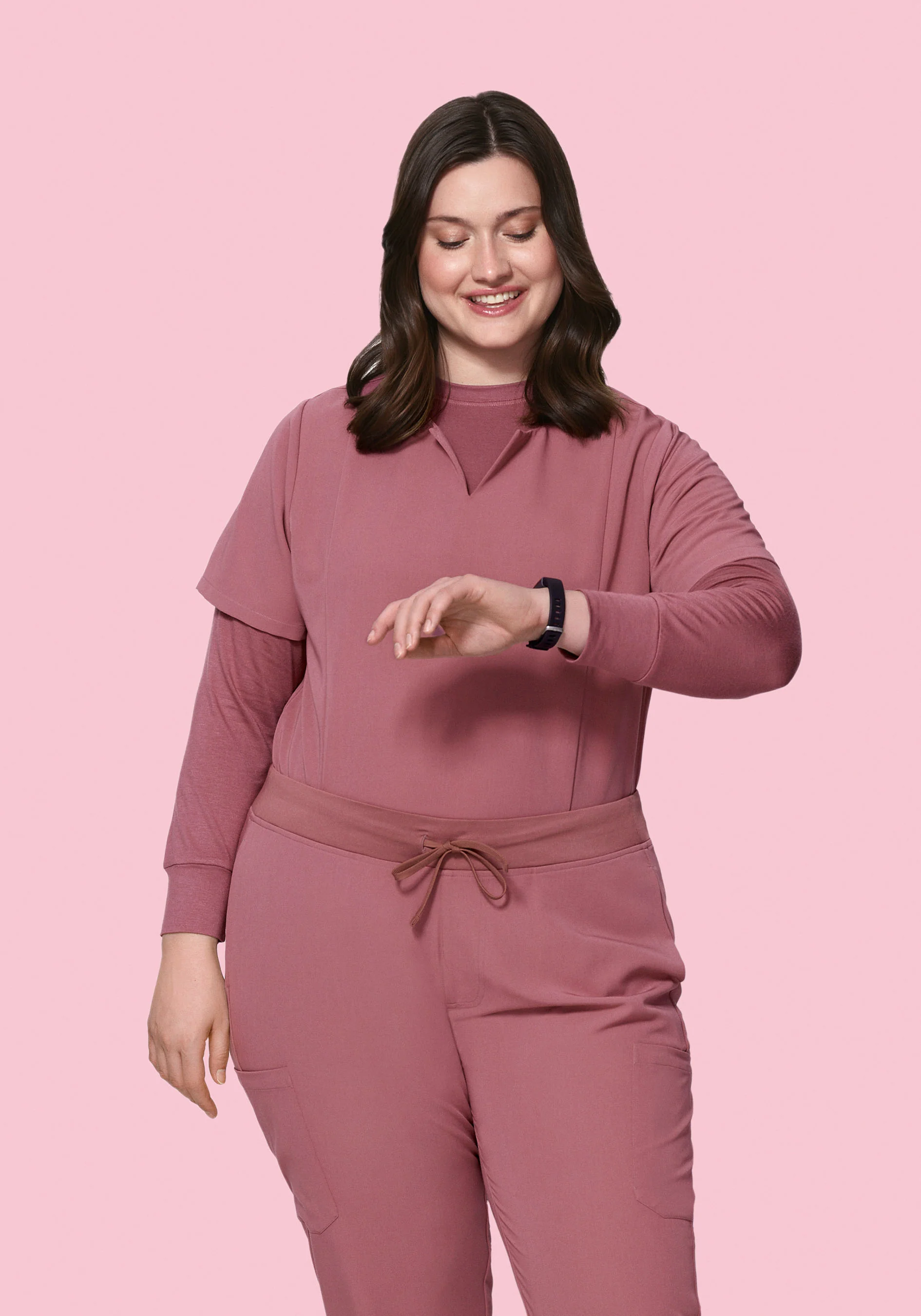 Women's Underscrubs Mauve - Image 5