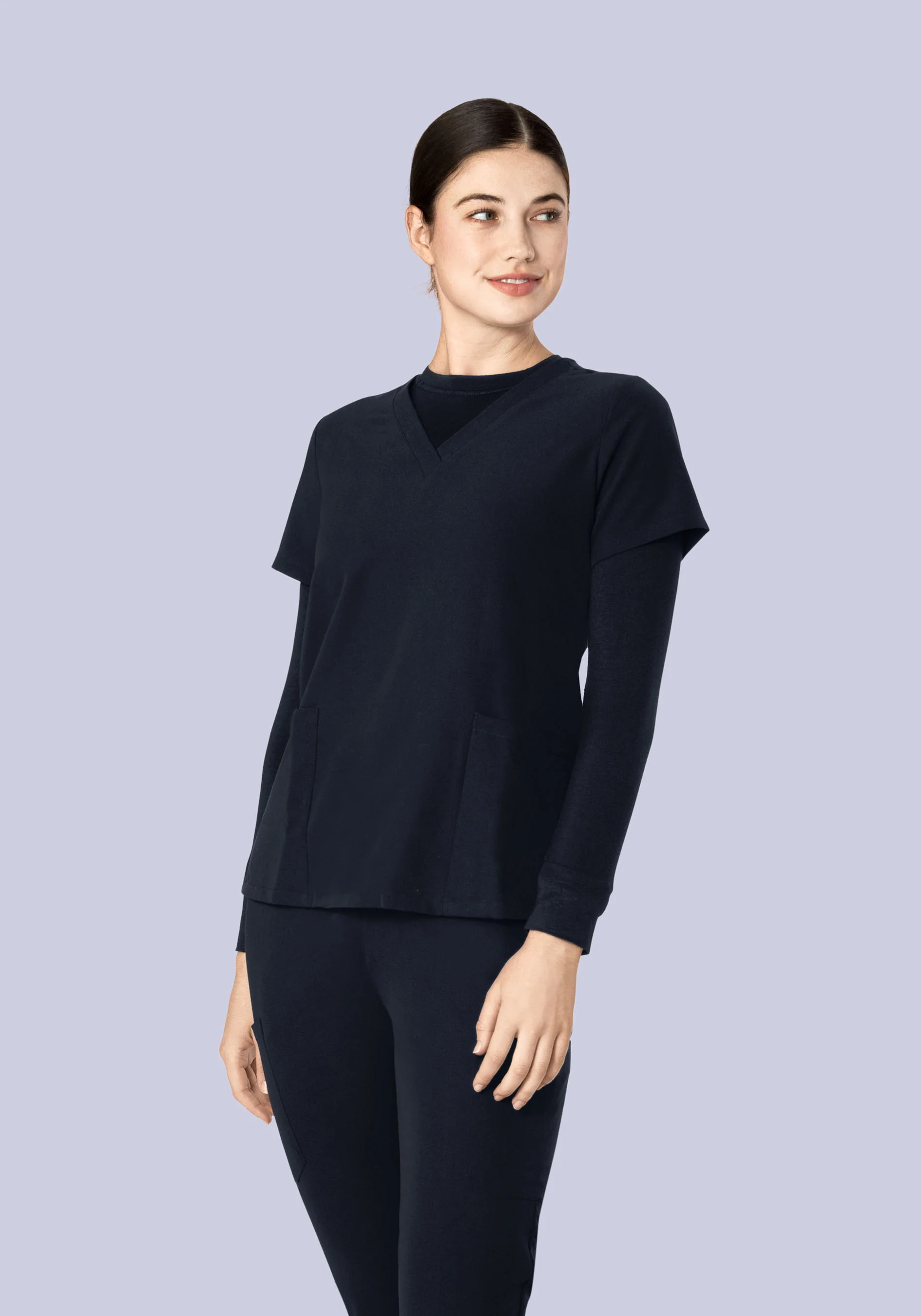 Women's Underscrubs Midnight Navy - Image 2