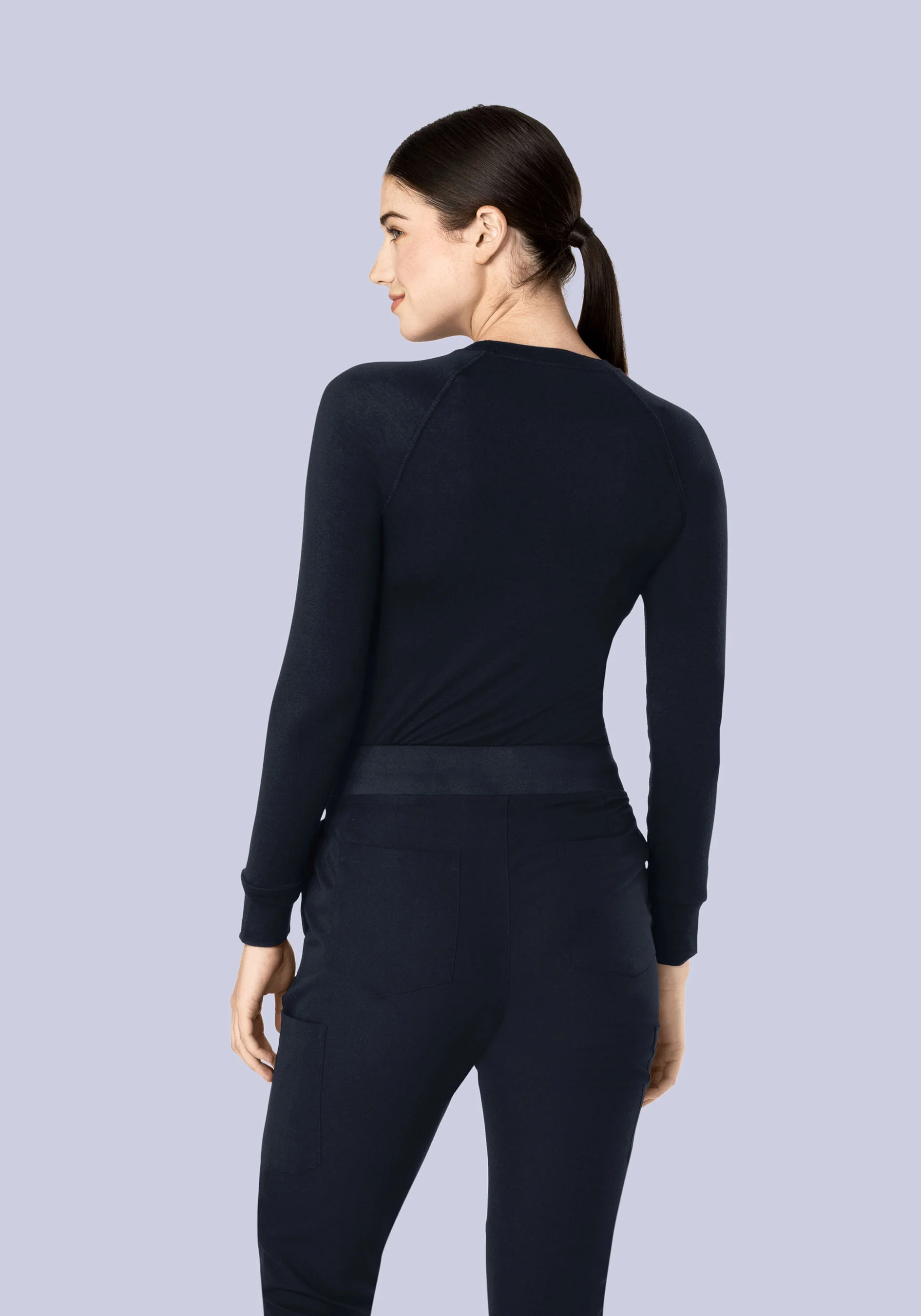Women's Underscrubs Midnight Navy - Image 3