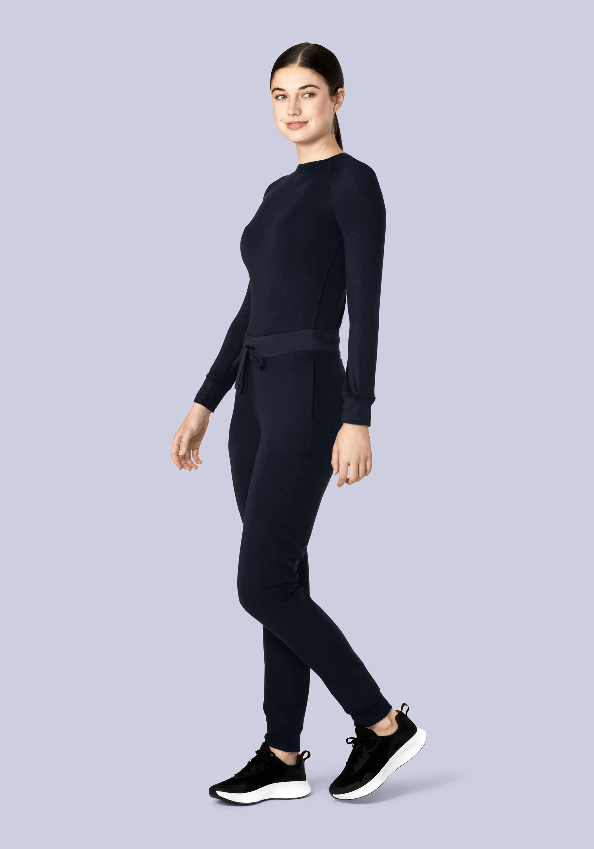 Women's Underscrubs Midnight Navy - Image 4