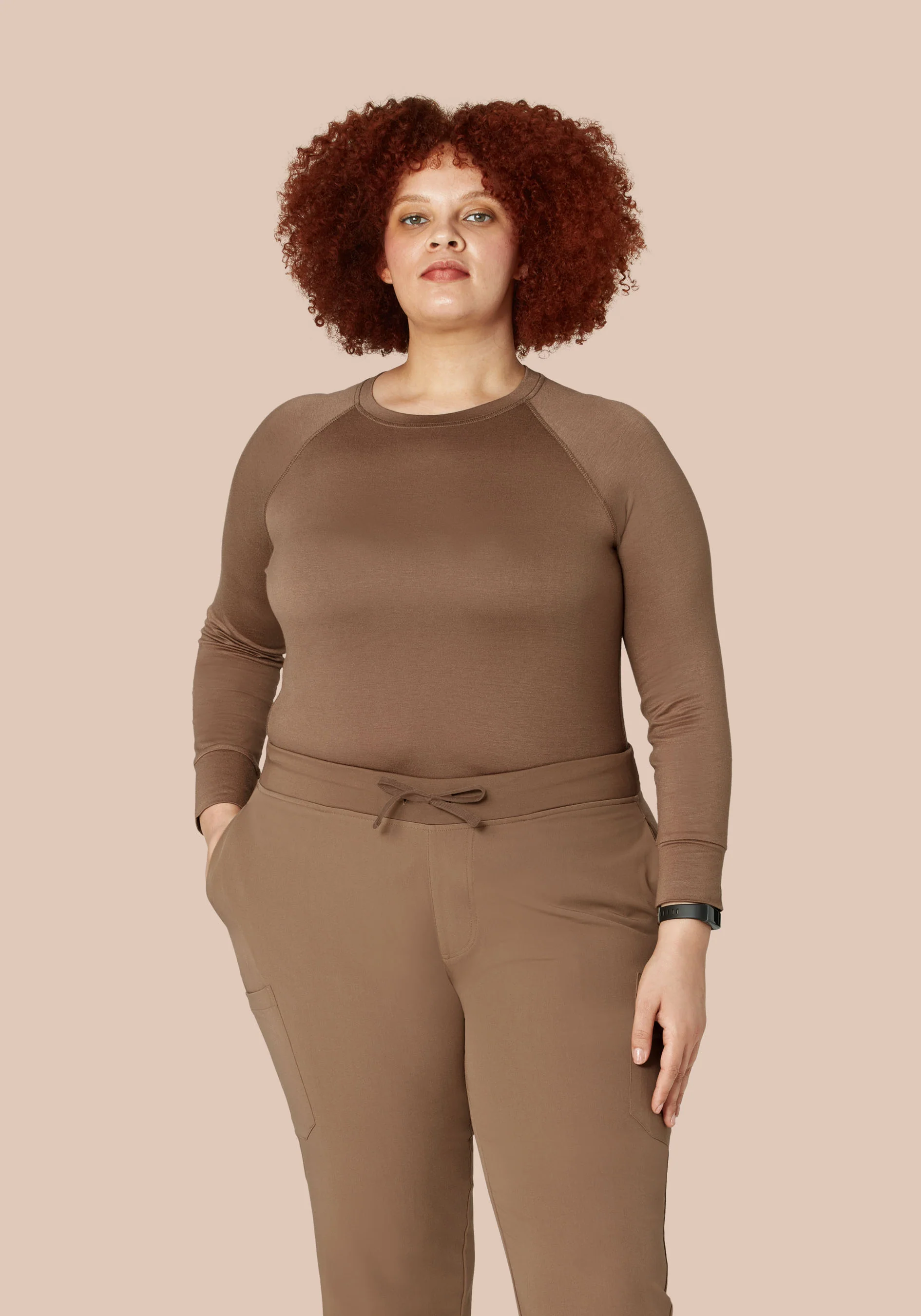 Women's Underscrubs Mocha - Image 4