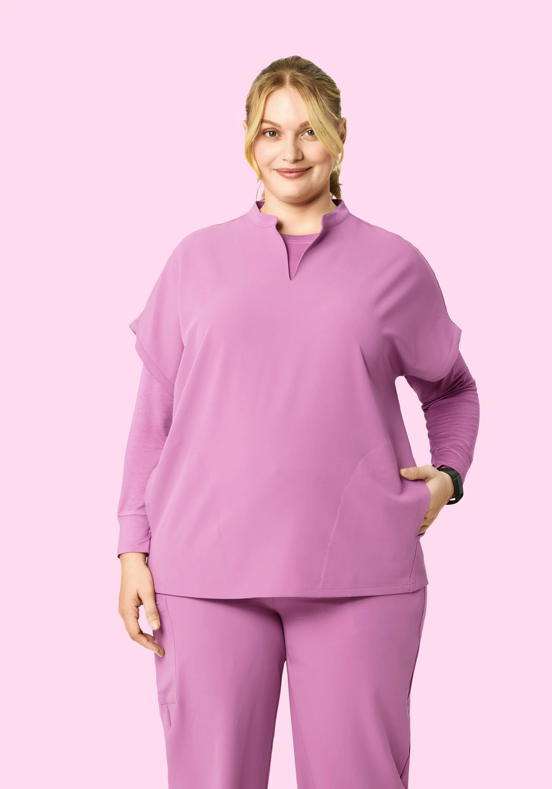 Women's Underscrubs Mulberry - Image 4