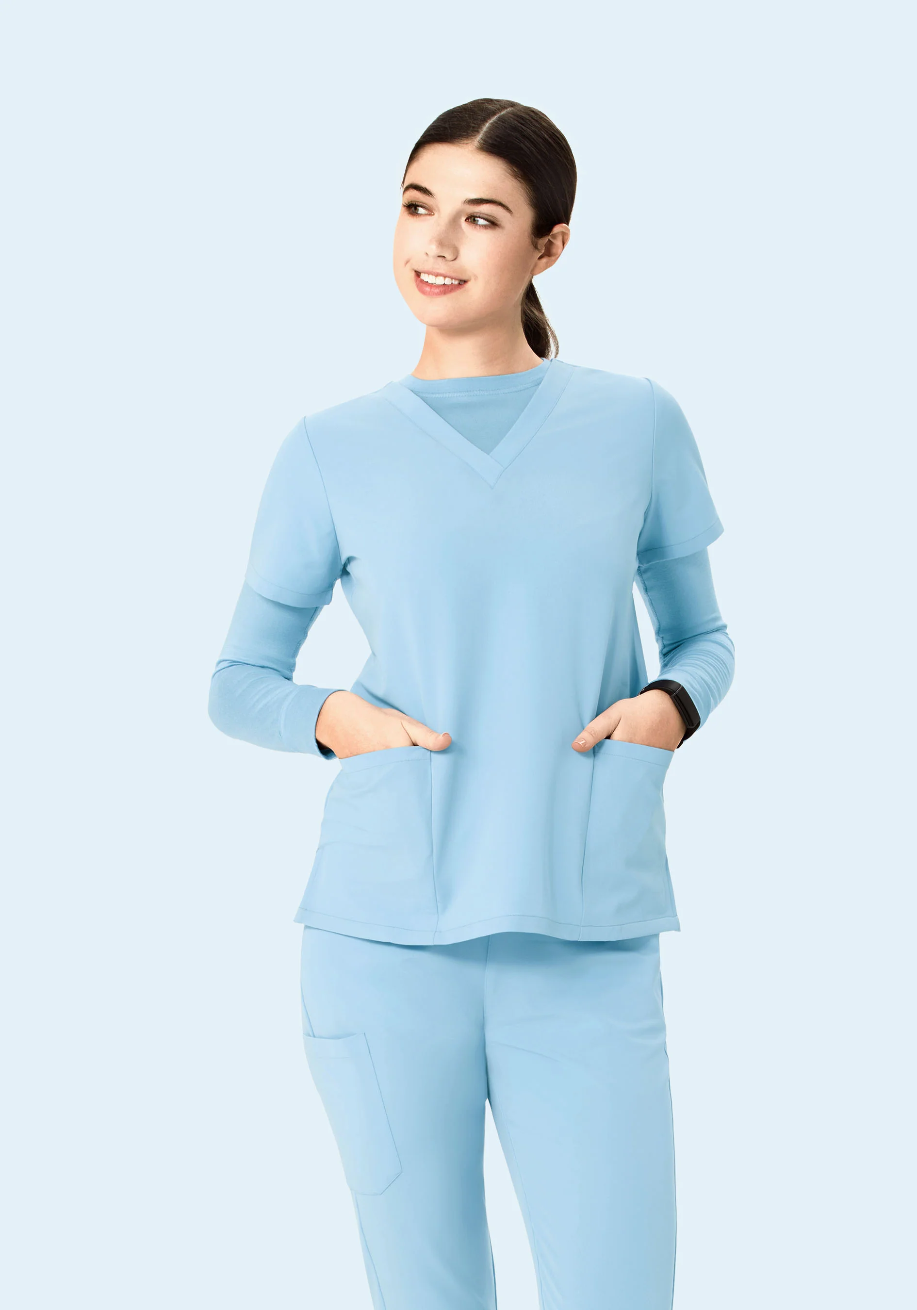 Women's Underscrubs Nordic Blue - Image 3
