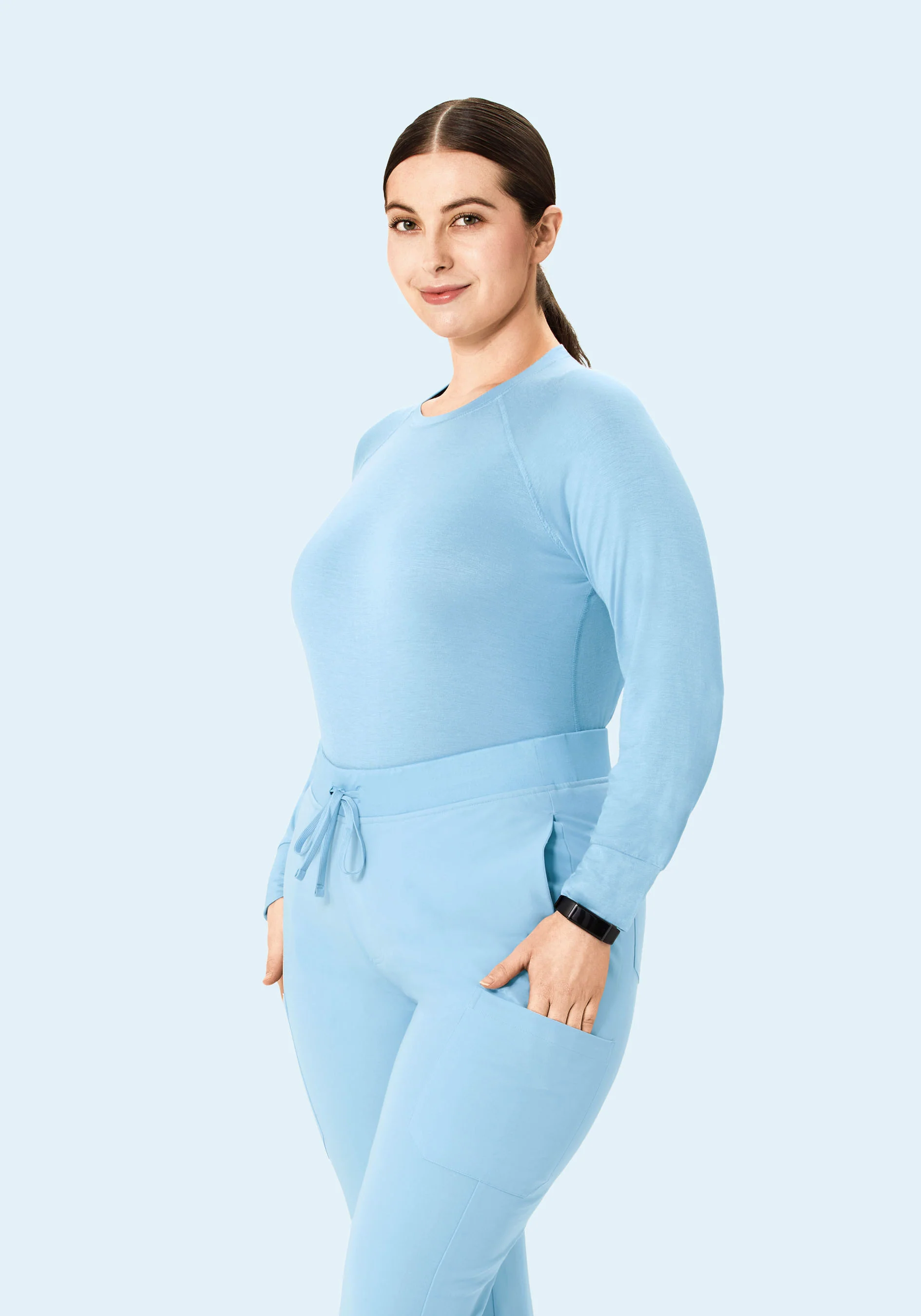 Women's Underscrubs Nordic Blue - Image 4