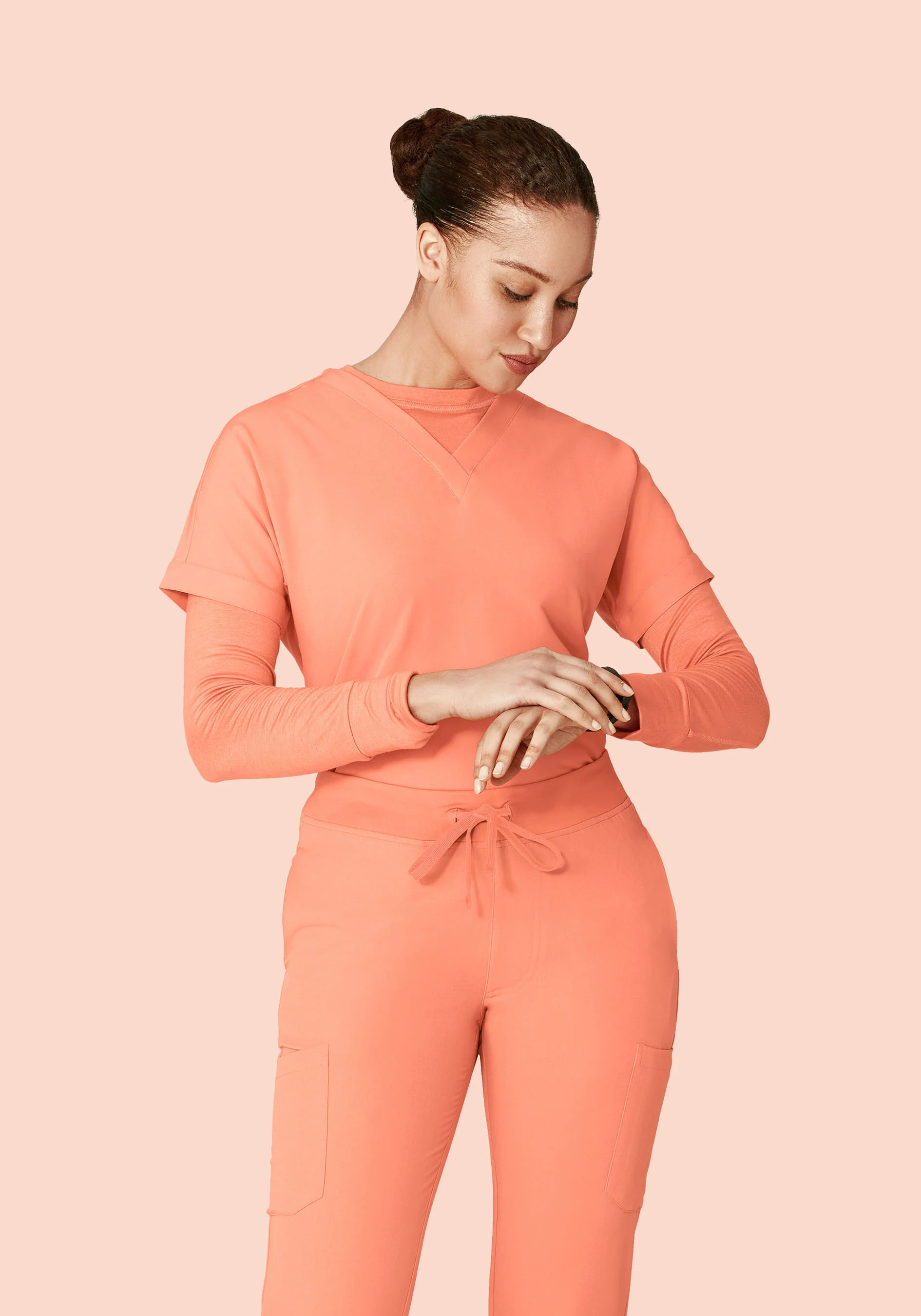 Women's Underscrubs Peach - Image 3