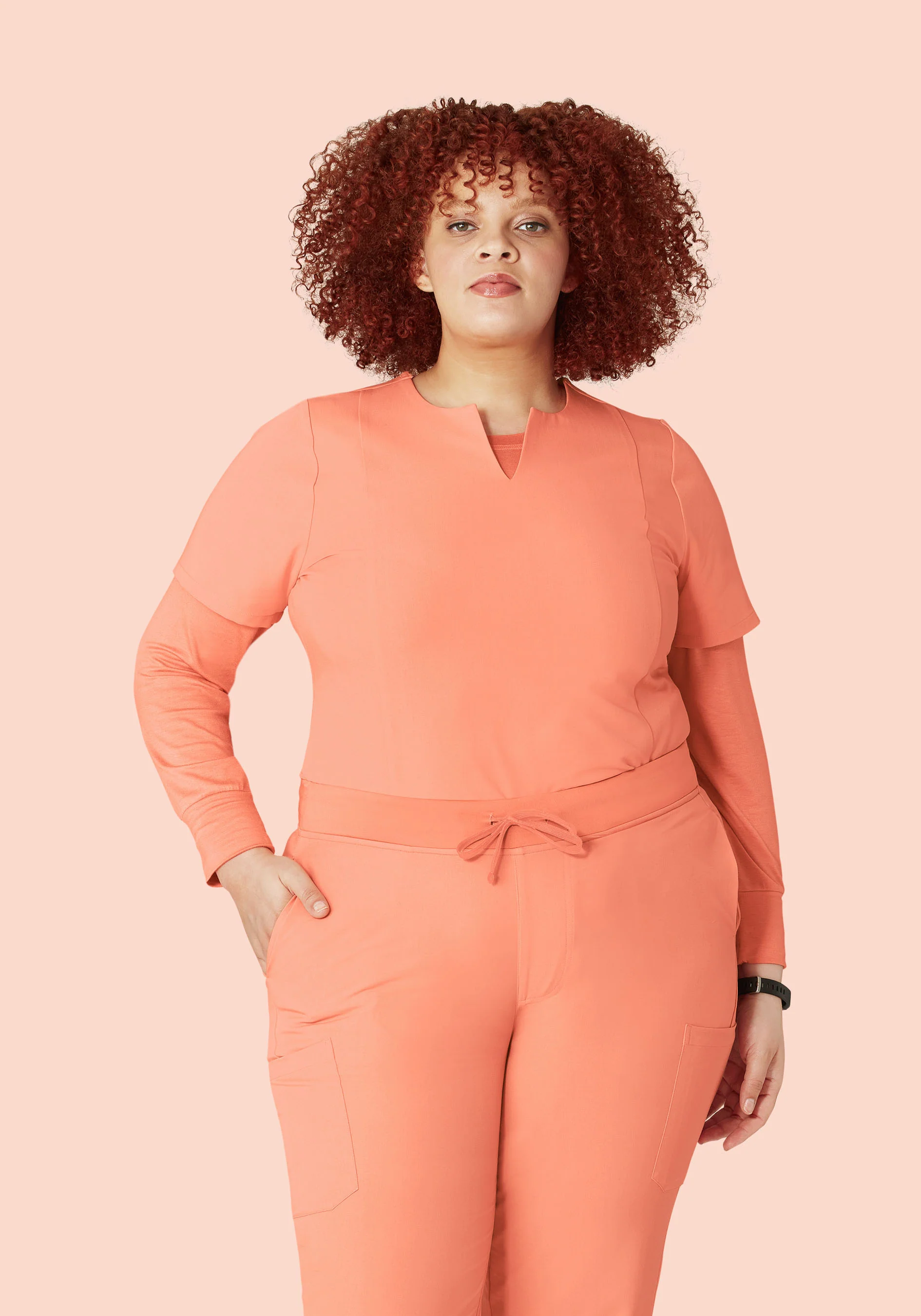 Women's Underscrubs Peach - Image 6