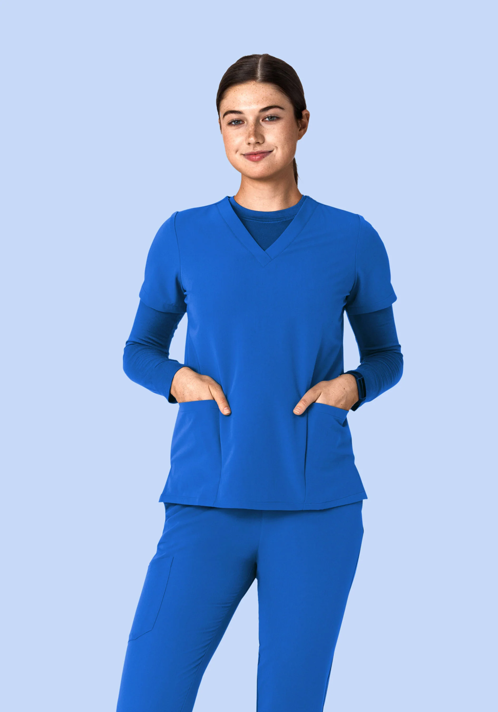 Women's Underscrubs Royal Blue - Image 4
