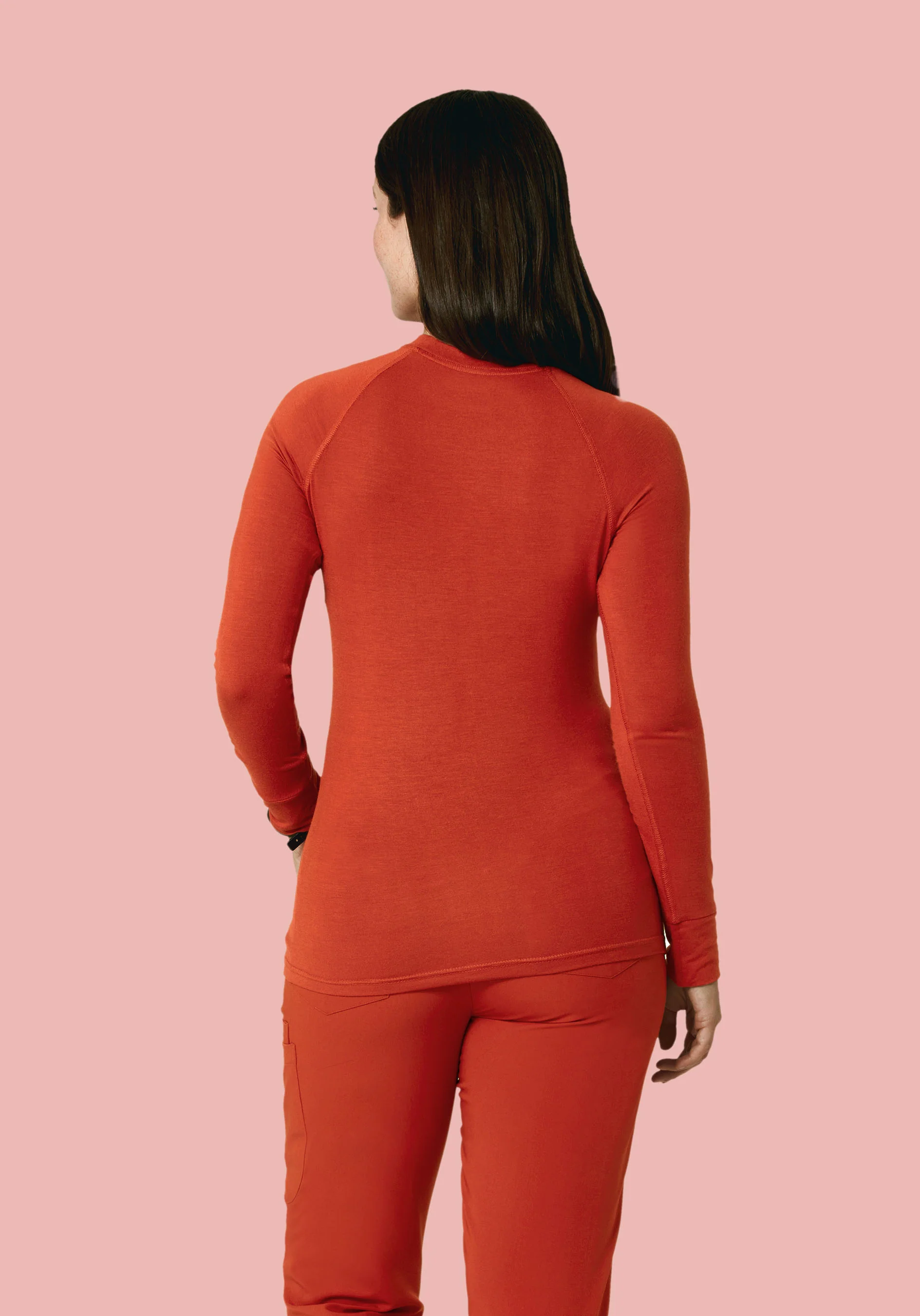 Women's Underscrubs Rust - Image 3