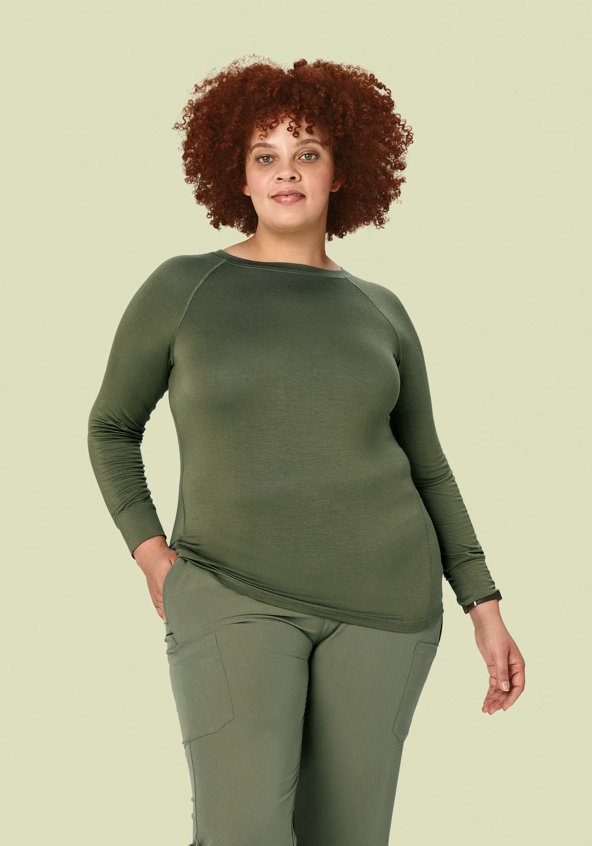 Women's Underscrubs Sage - Image 2