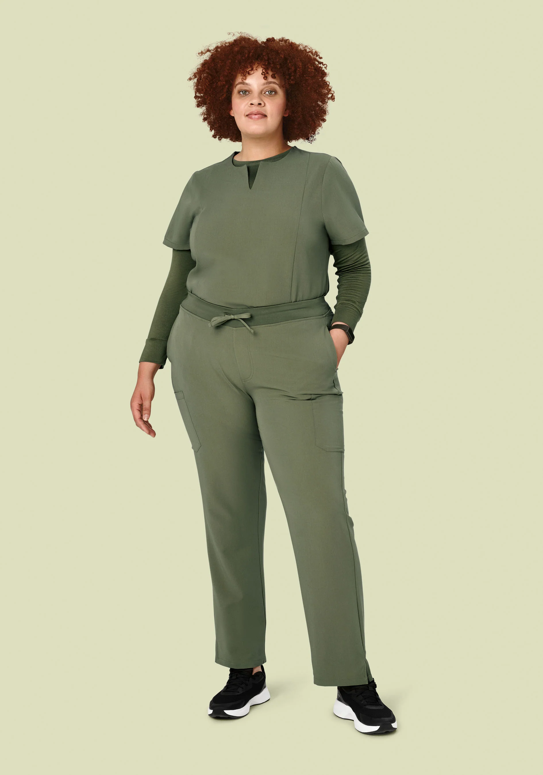 Women's Underscrubs Sage - Image 4