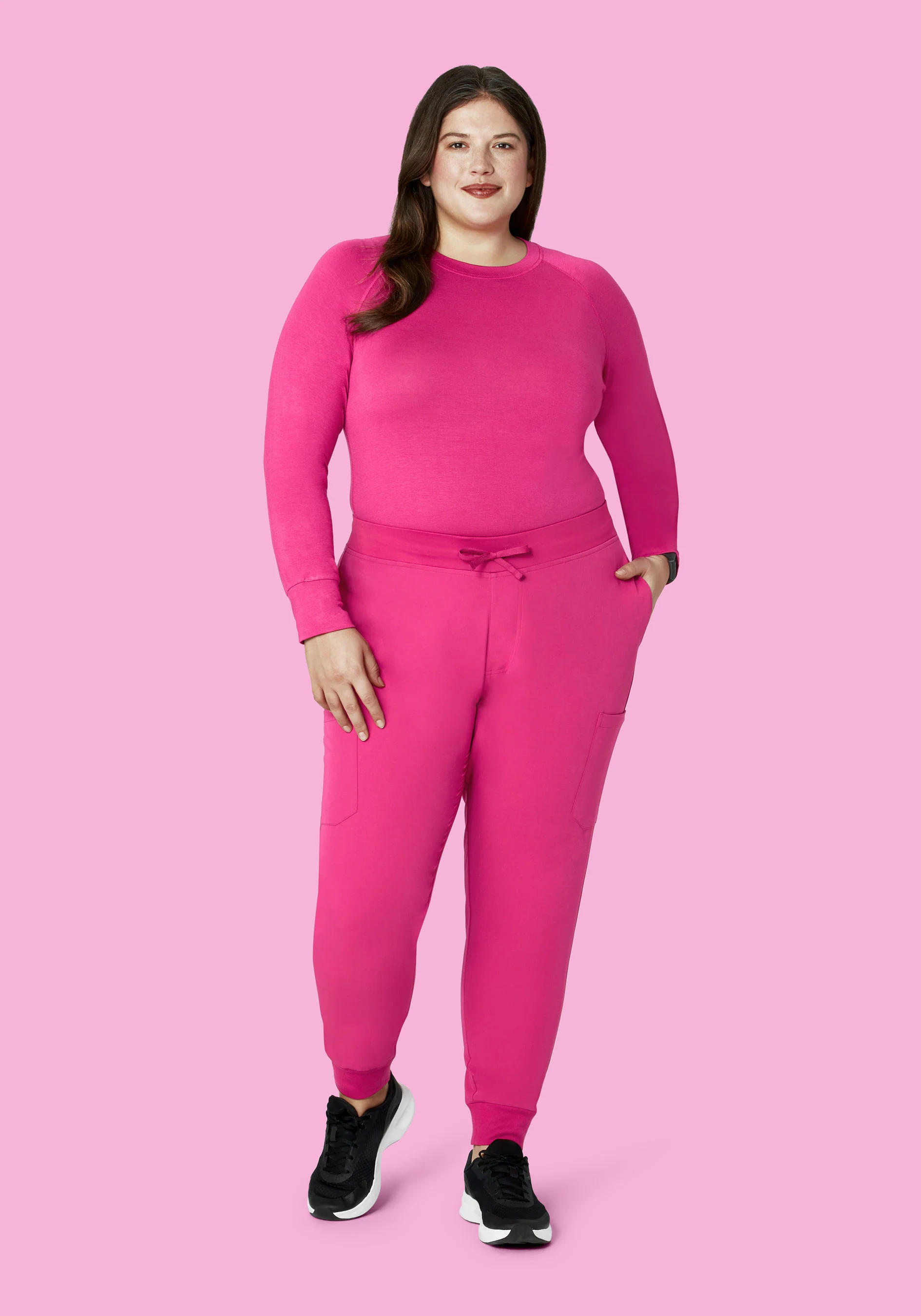Women's Underscrubs Shocking Pink - Image 3