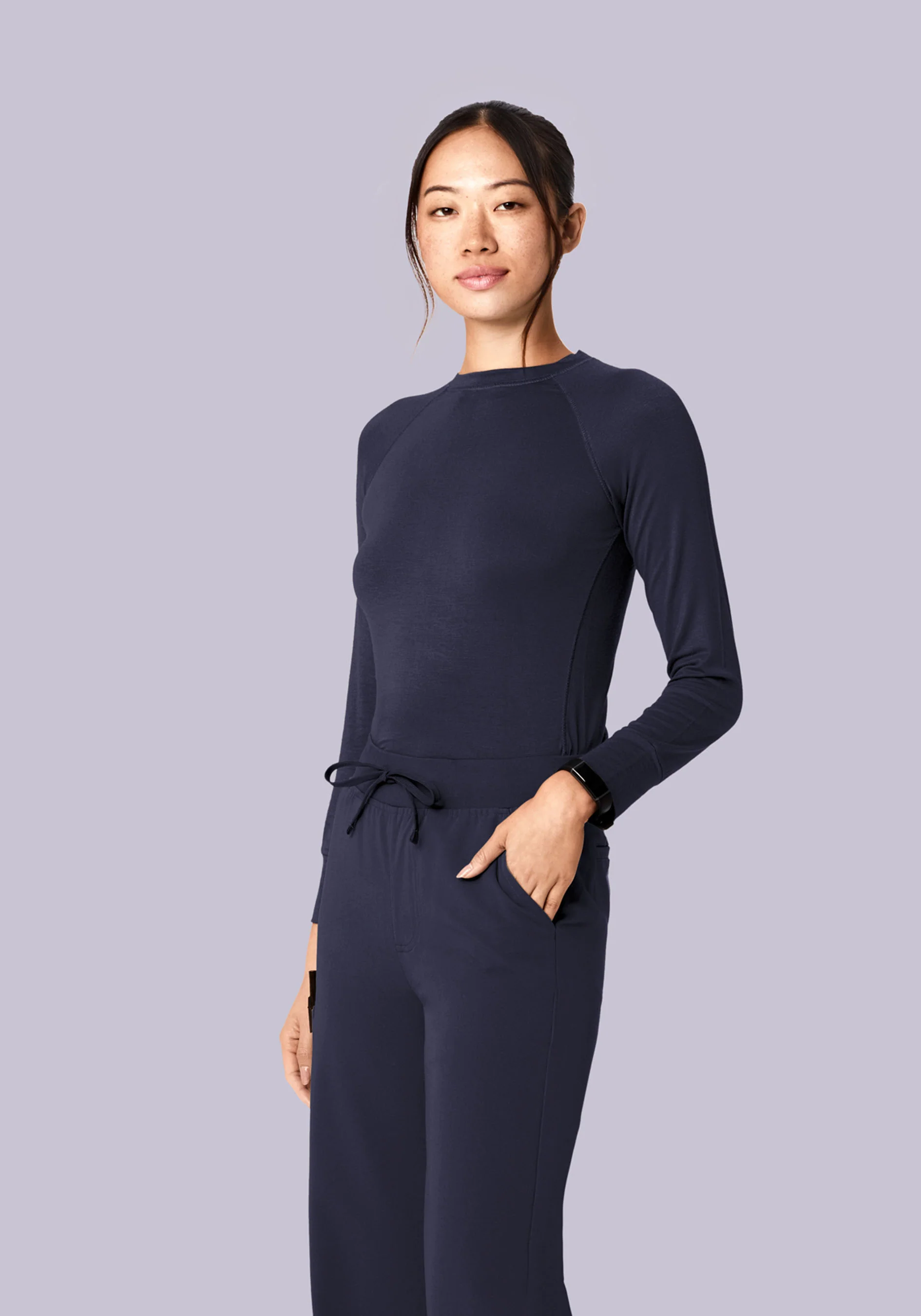 Women's Underscrubs Steel