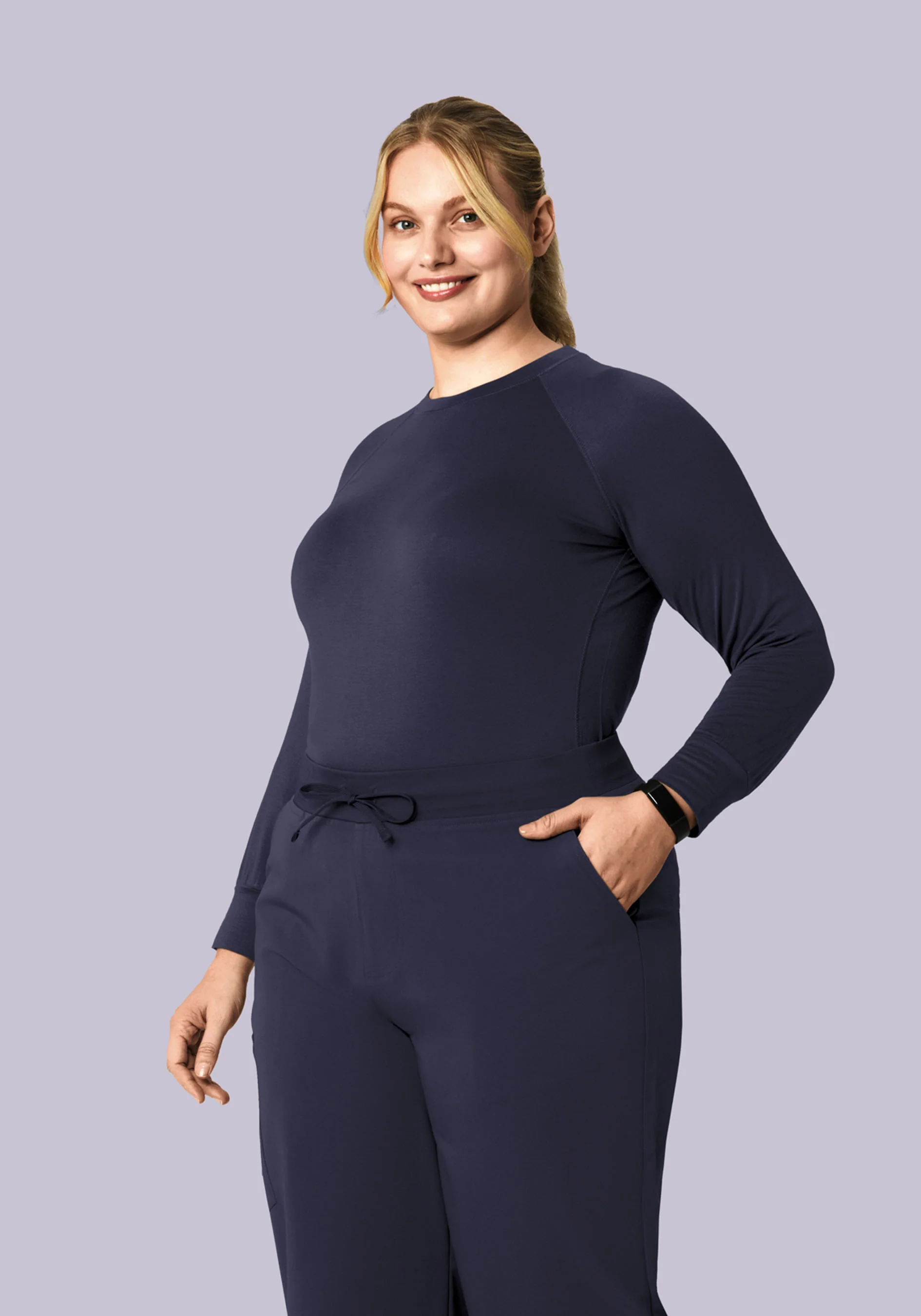 Women's Underscrubs Steel - Image 8