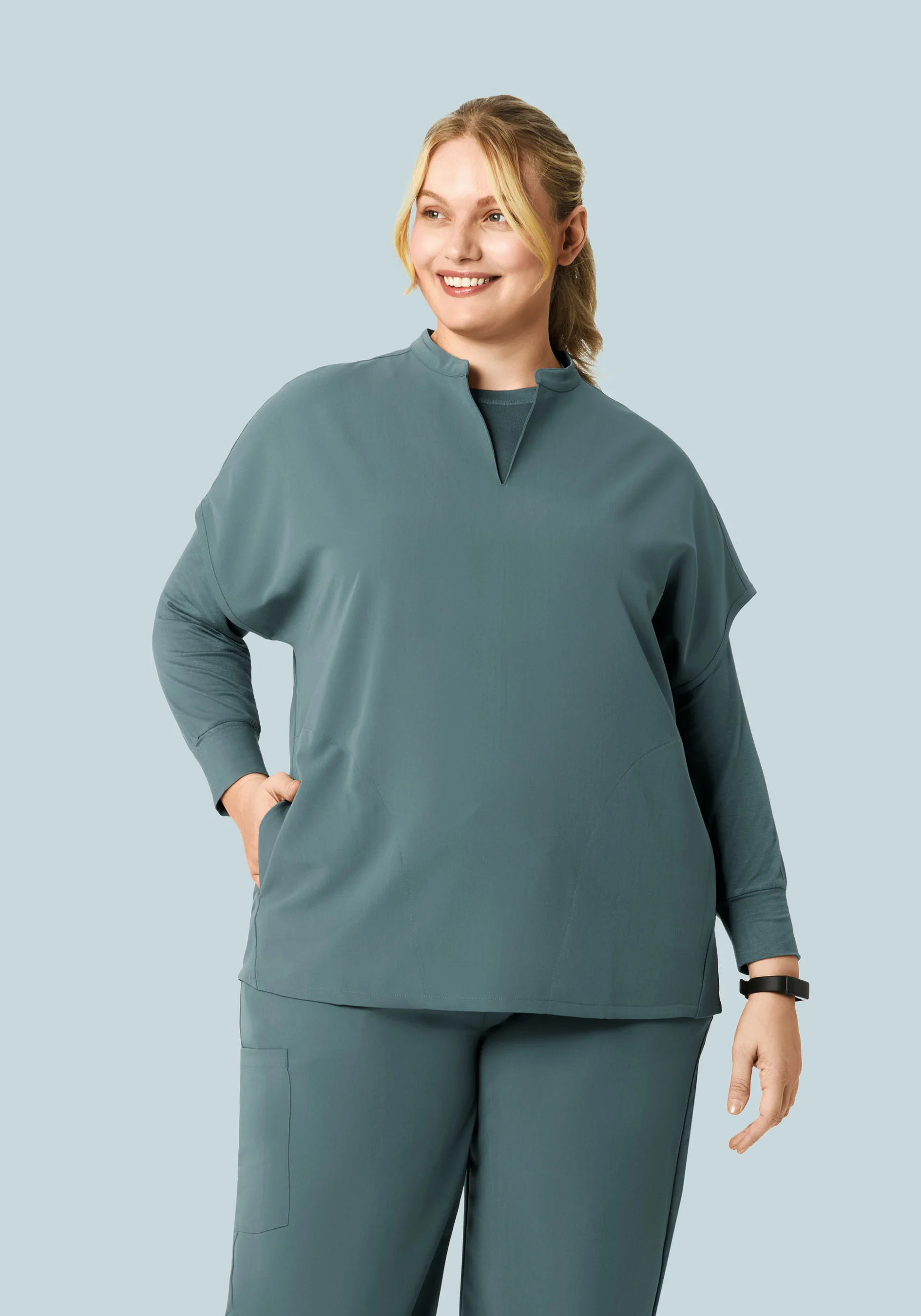 Women's Underscrubs Stormy Sky - Image 4