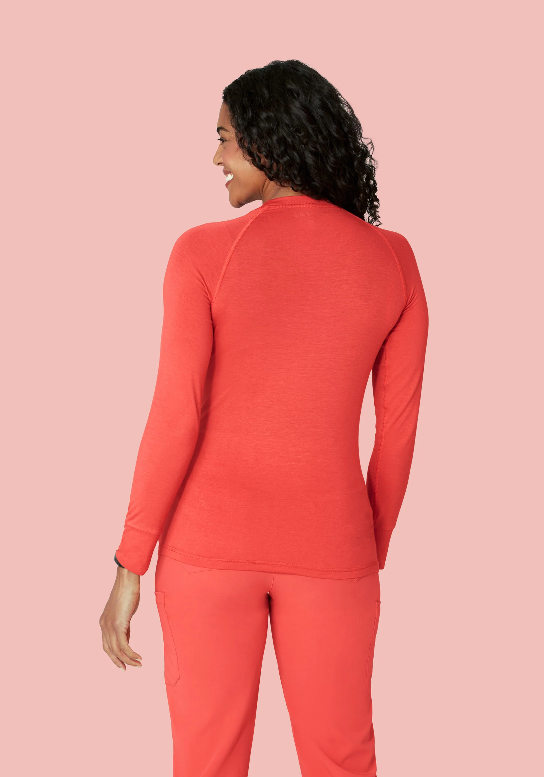 Women's Underscrubs Sunkissed Coral - Image 3