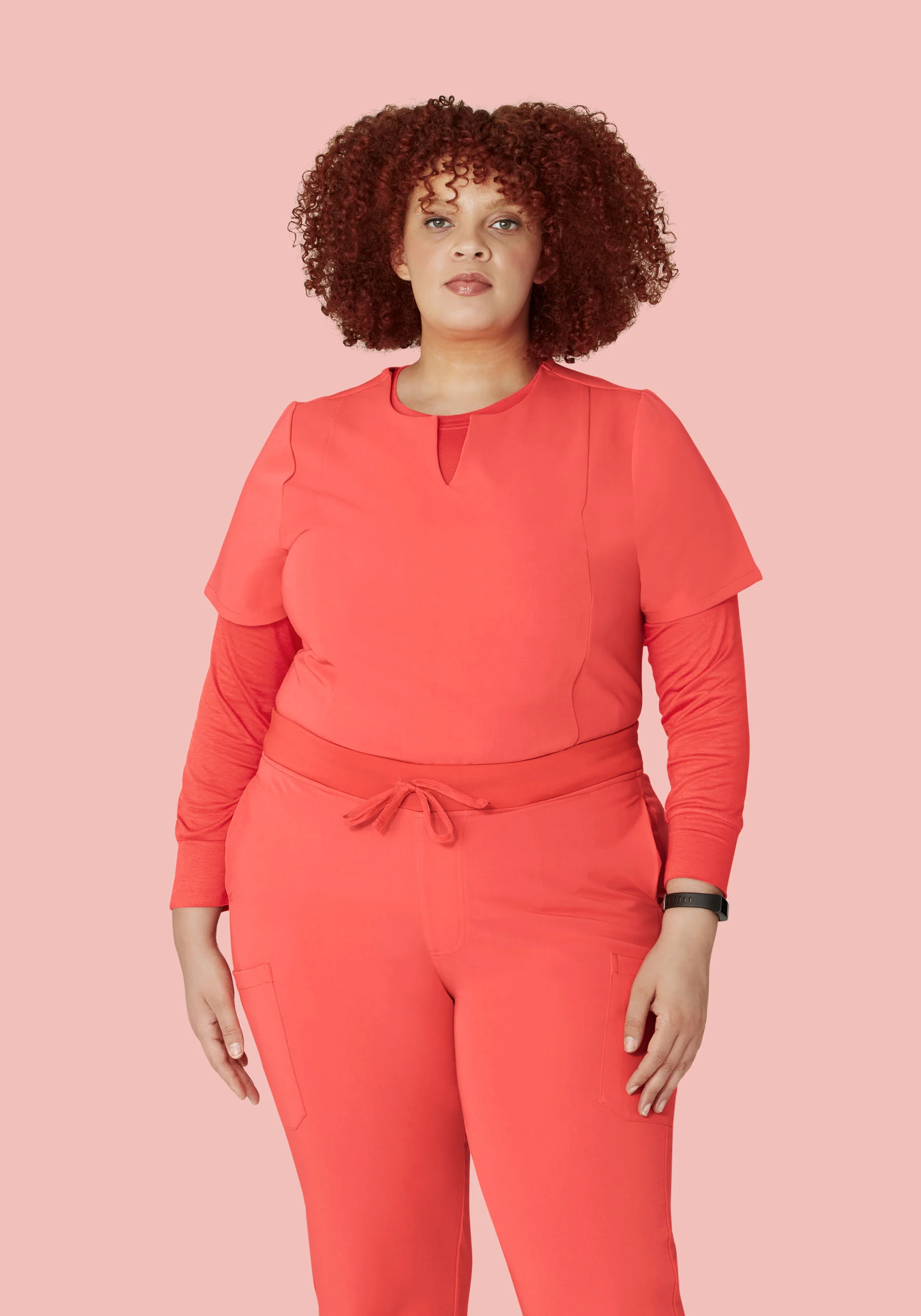 Women's Underscrubs Sunkissed Coral - Image 5