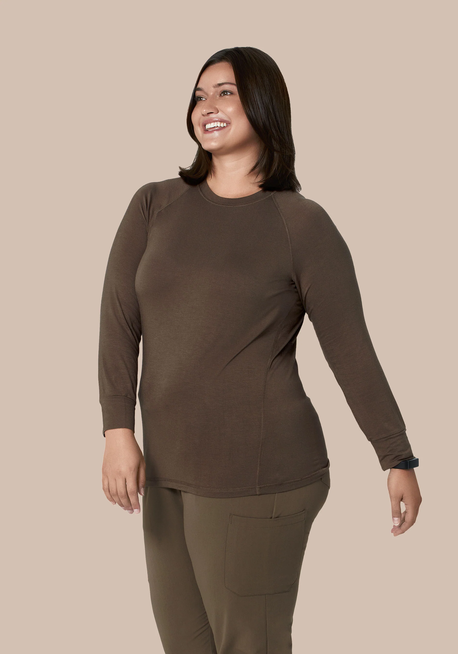 Women's Underscrubs Truffle - Image 3